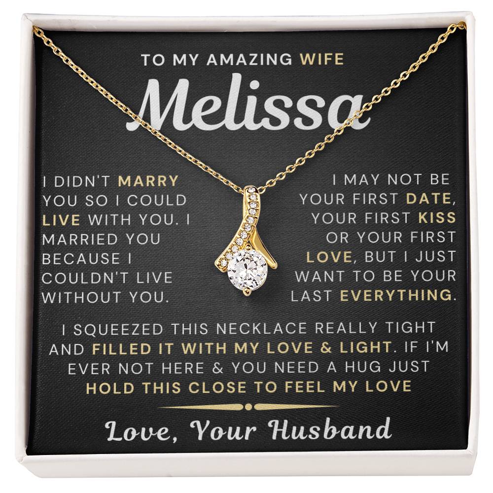 My Amazing Wife Necklace (189.al.006.cstm) - Personalize with Your Names ⬇️