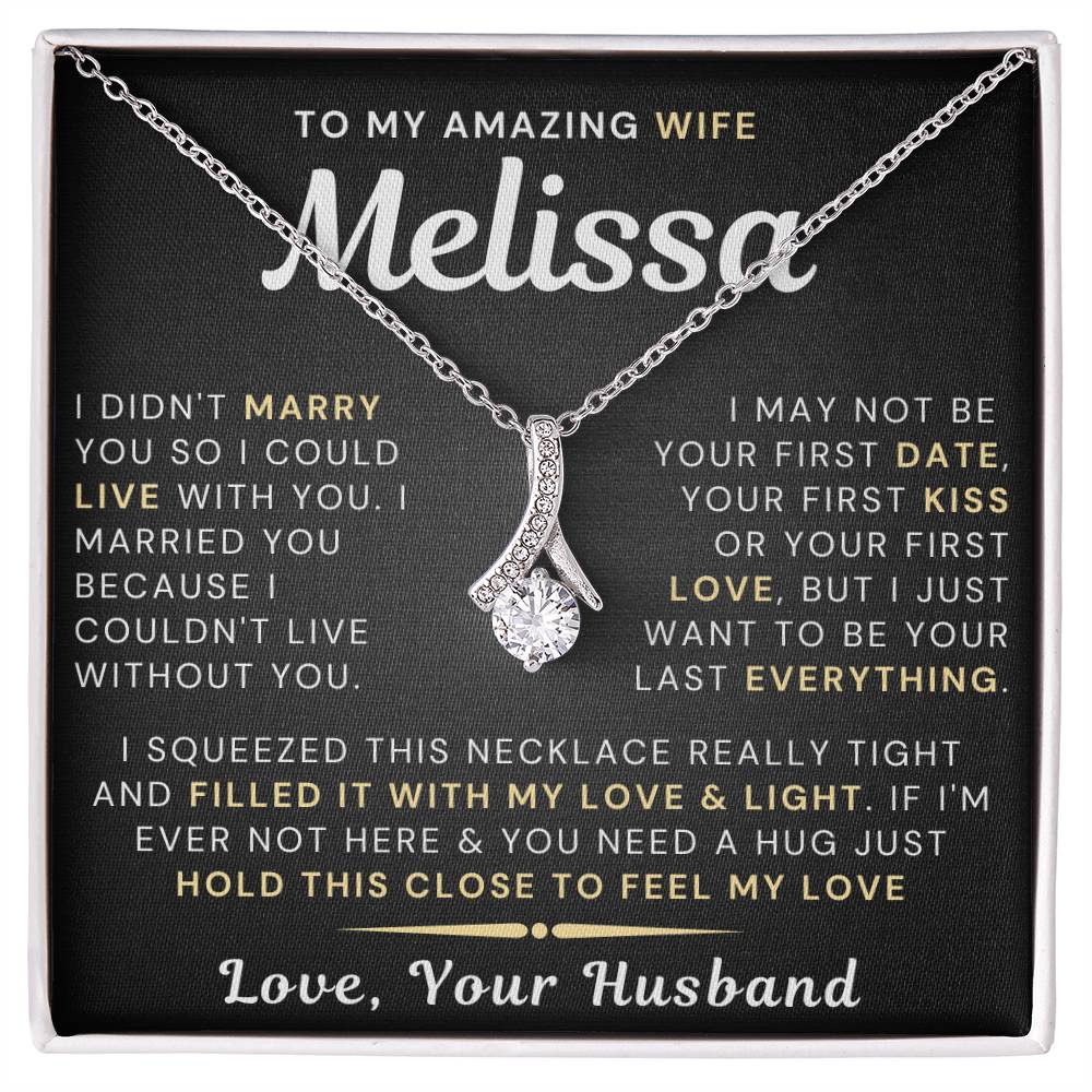My Amazing Wife Necklace (189.al.006.cstm) - Personalize with Your Names ⬇️