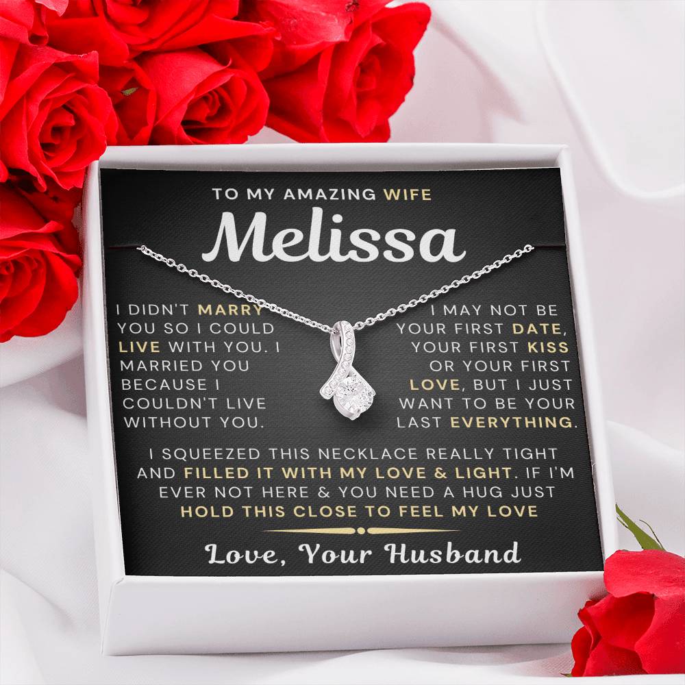 My Amazing Wife Necklace (189.al.006.cstm) - Personalize with Your Names ⬇️