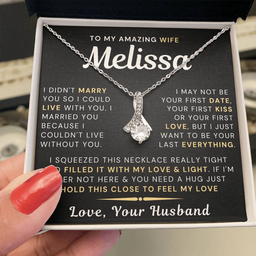 My Amazing Wife Necklace (189.al.006.cstm) - Personalize with Your Names ⬇️