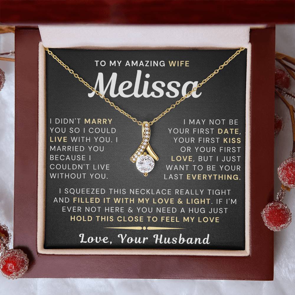 My Amazing Wife Necklace (189.al.006.cstm) - Personalize with Your Names ⬇️