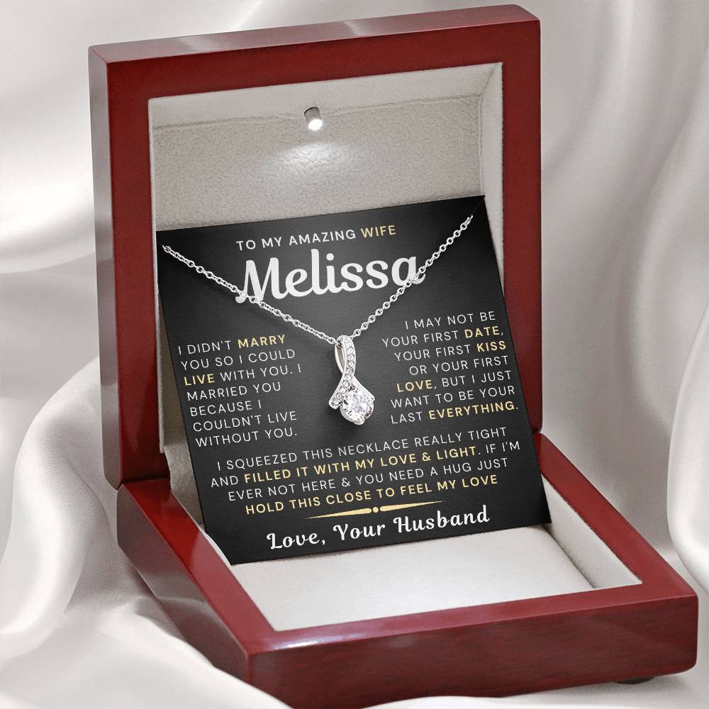 My Amazing Wife Necklace (189.al.006.cstm) - Personalize with Your Names ⬇️