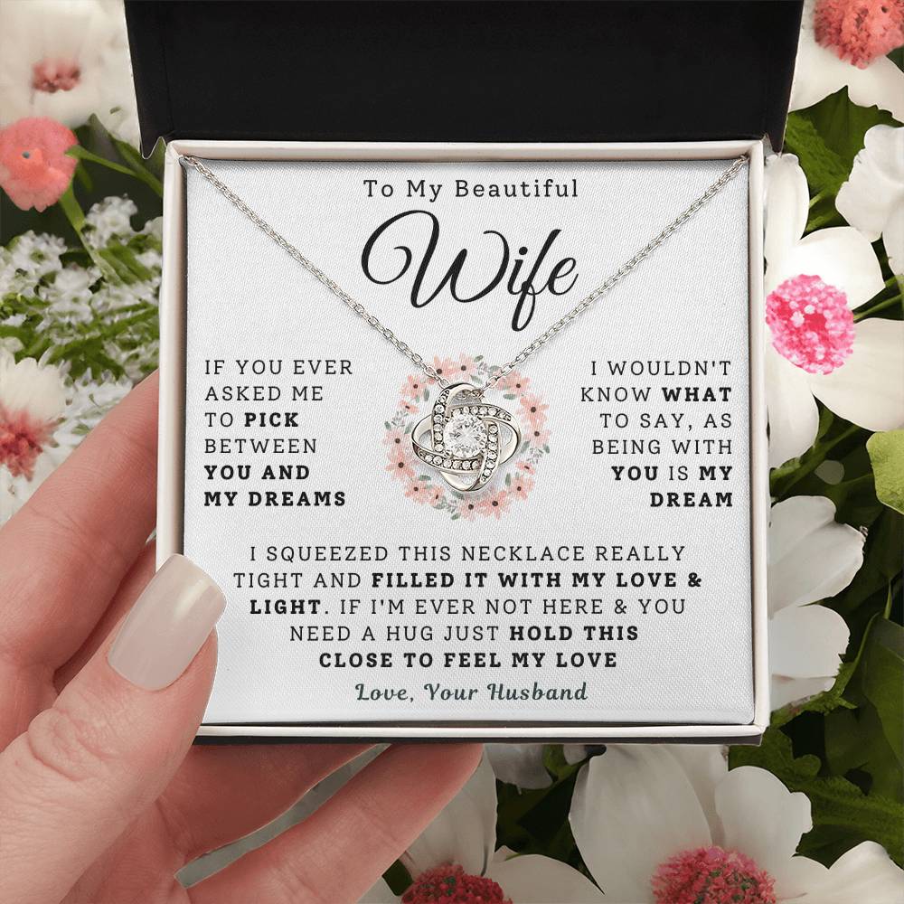 To My Beautiful Wife Necklace - My Dream (189.lk.029-6)
