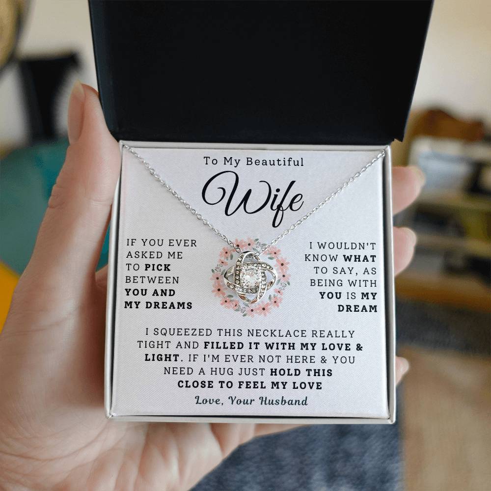 To My Beautiful Wife Necklace - My Dream (189.lk.029-6)