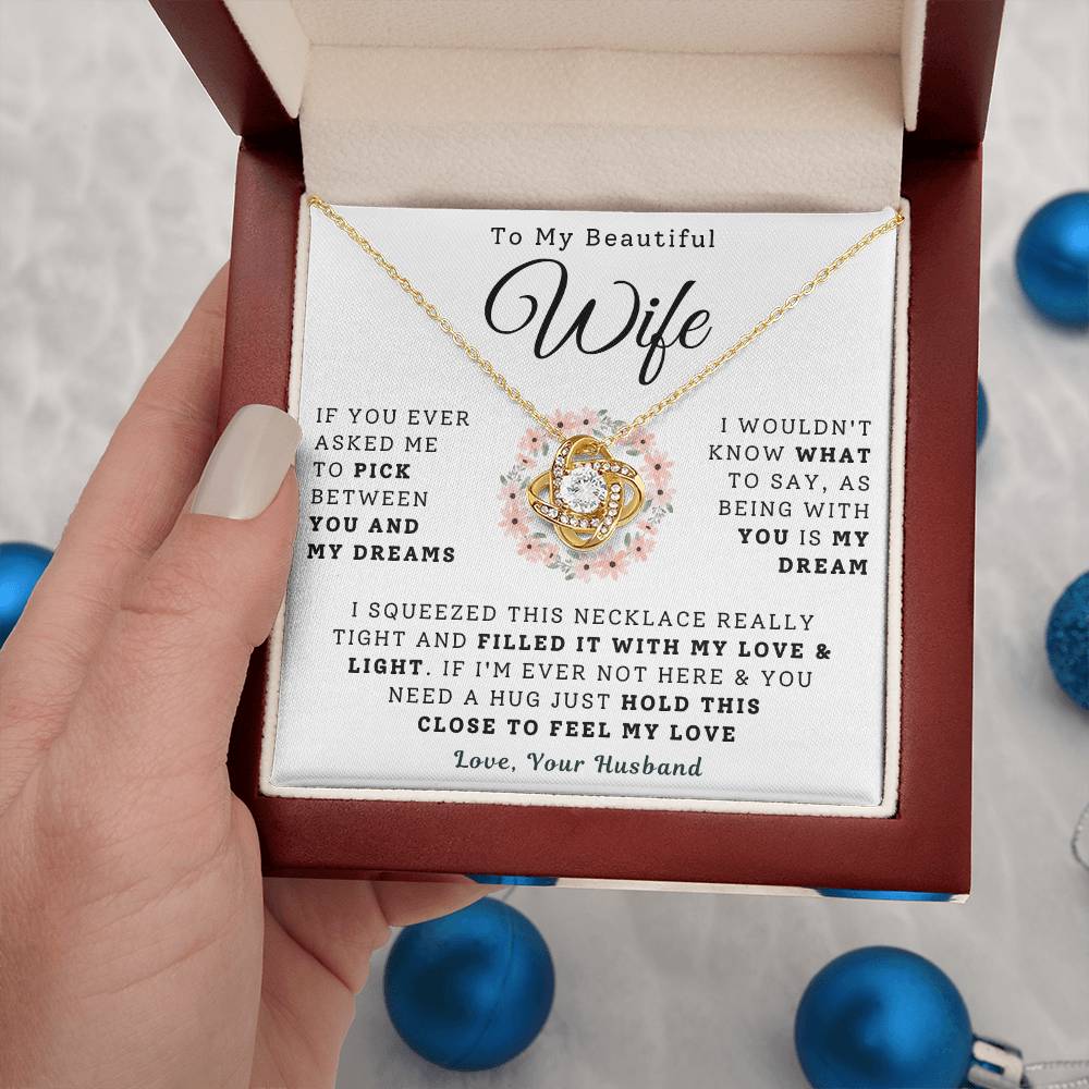 To My Beautiful Wife Necklace - My Dream (189.lk.029-6)