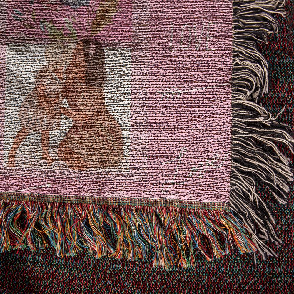 World's Best Daughter Heirloom Woven Blanket