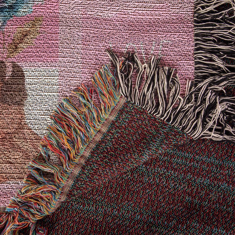 World's Best Daughter Heirloom Woven Blanket