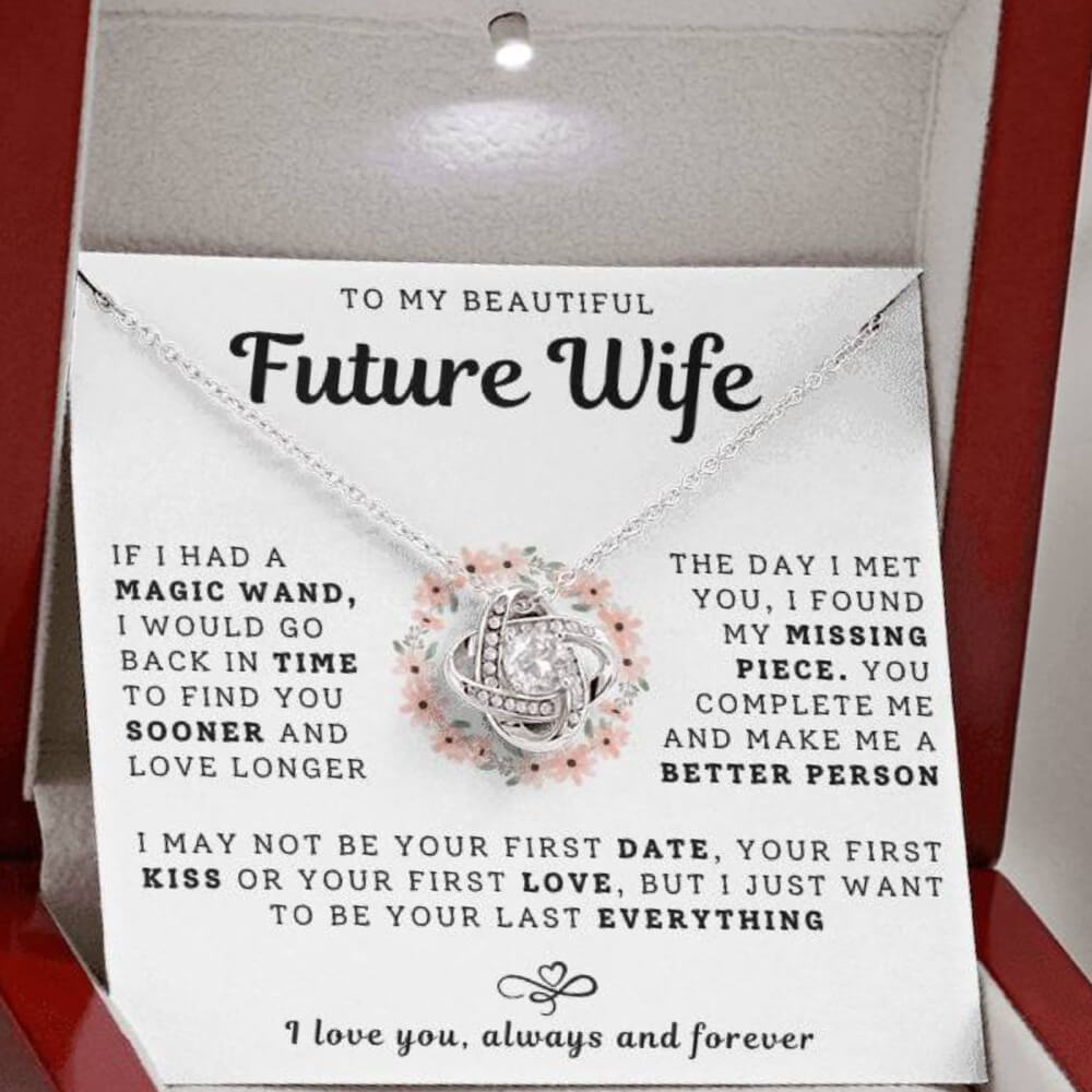 Beautiful Future Wife Necklace - If I had a magic wand (fw.002.lk)
