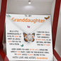 My Granddaughter Necklace - My Heart Will Always Belong To You (162.lk.325)