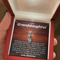 My Granddaughter Necklace - Thanks for being my miracle (162.al.45)