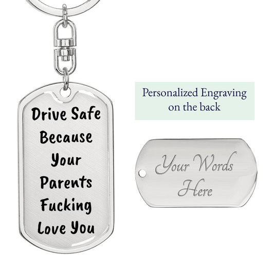 MATURE, 16th Birthday Gift for Daughter, 16th Birthday Gift for Son, Sweet 16 for child, Drive safe because we love you, New driver keychain