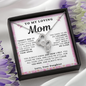 My Loving Mom Necklace - From Daughter, Mom Daughter Jewelry (m.14.od-1.dh)