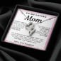 My Loving Mom Necklace - From Daughter, Mom Daughter Jewelry (m.14.od-1.dh)