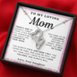 My Loving Mom Necklace - From Daughter, Mom Daughter Jewelry (m.14.od-1.dh)