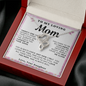 My Loving Mom Necklace - From Daughter, Mom Daughter Jewelry (m.14.od-1.dh)