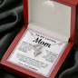My Loving Mom Necklace - From Daughter, Mom Daughter Jewelry (m.14.od-1.dh)