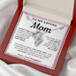 My Loving Mom Necklace - From Daughter, Mom Daughter Jewelry (m.14.od-1.dh)