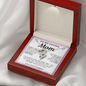 My Loving Mom Necklace - From Daughter, Mom Daughter Jewelry (m.14.od-1.dh)