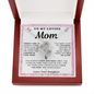 My Loving Mom Necklace - From Daughter, Mom Daughter Jewelry (m.14.od-1.dh)