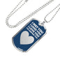 Happy Birthday Dogtag Necklace for Men - I Met You I Liked You