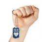 Happy Birthday Dogtag Necklace for Men - I Met You I Liked You