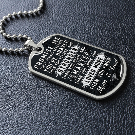 Son or Daughter - Promise Me You'll Always Remember - Mom & Dad