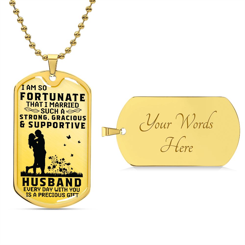 Husband Every Day Precious Gift Necklace
