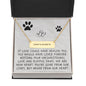 Pet Remembrance Horizontal Bar Coordinates Necklace - If love could have healed you