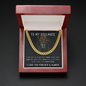 To My Soulmate Cuban Link Chain (fsm.clc.03)