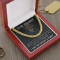 To My Soulmate Cuban Link Chain (fsm.clc.03)