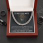 To My Soulmate Cuban Link Chain (fsm.clc.03)