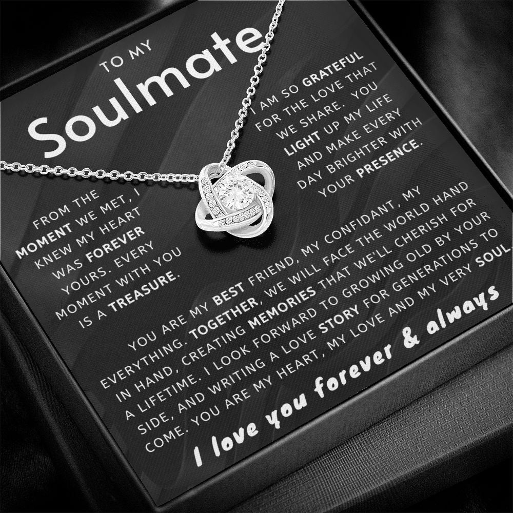 To My Soulmate Necklace - Create Memories