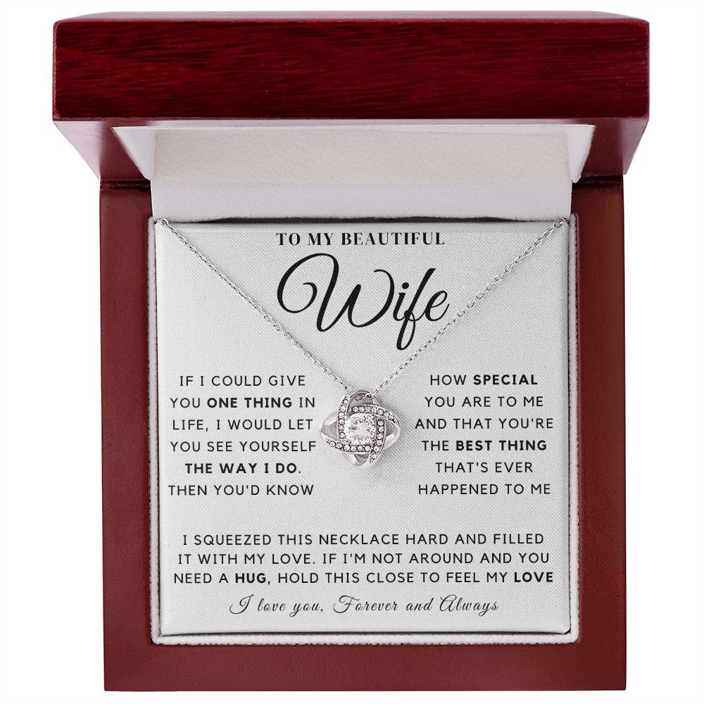 Beautiful Wife Necklace - How Special (w.030.lk)