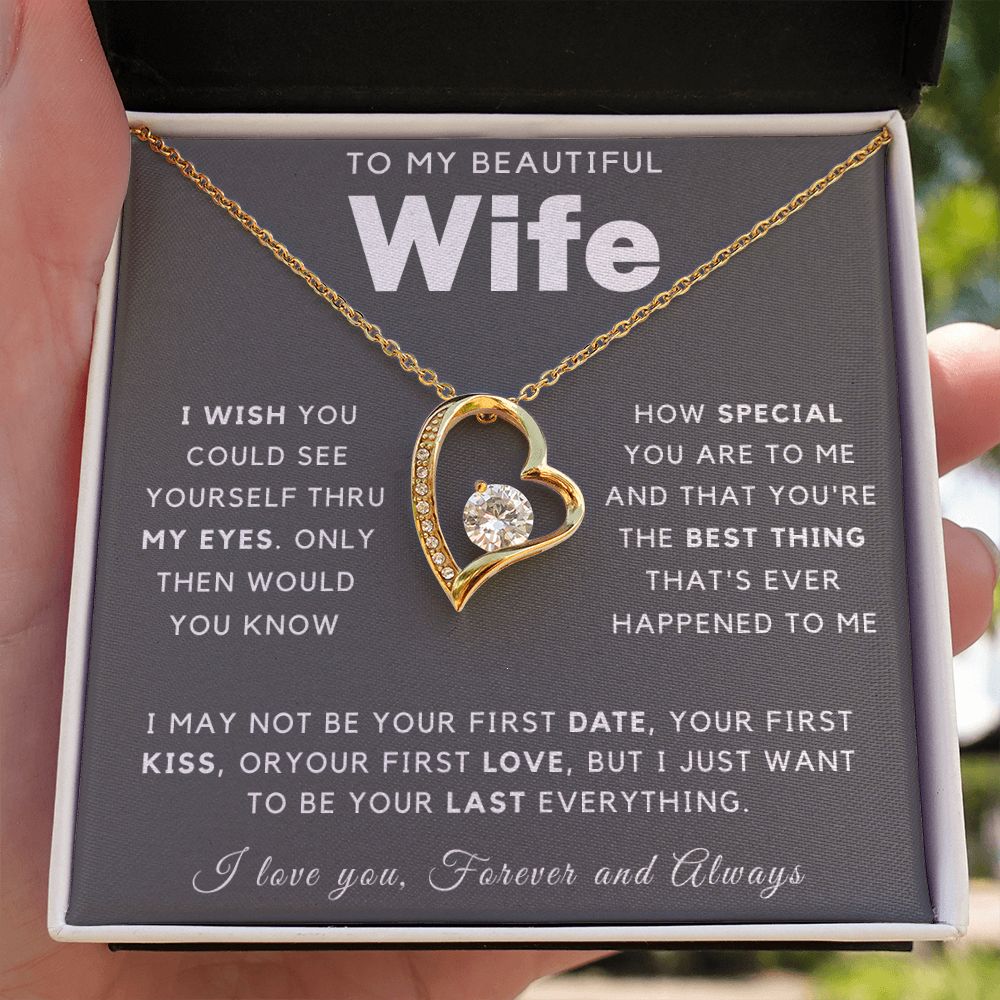 Beautiful Wife Necklace - How Special You Are To Me