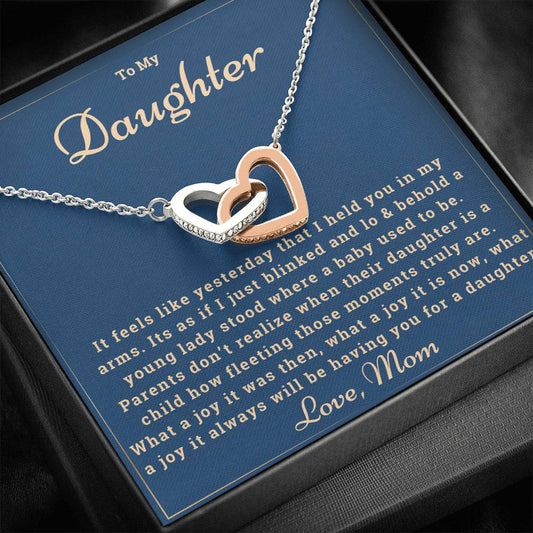 Daughter Necklace - Sweet 16 | 21st birthday | Graduation