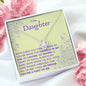 Daughter Necklace - The Twinkle In My Eye