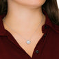 To My Beautiful Mommy Necklace - From Young Daughter (m.015od.lk)