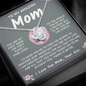 My Amazing Mom Necklace - You Are My First Home, Love Your Son (m.006o.lk)