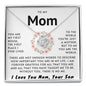 To My Mom You Are My First House Necklace (m.004.lk)
