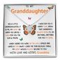 My Granddaughter Necklace - My Heart Will Always Belong To You (162.lk.325)