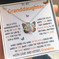 My Granddaughter Necklace - My Heart Will Always Belong To You (162.lk.325)