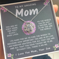My Amazing Mom Necklace - You Are My First Home, Love Your Son (m.006o.lk)
