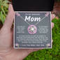My Amazing Mom Necklace - You Are My First Home, Love Your Son (m.006o.lk)