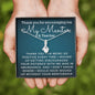Mentor & Teacher Necklace - Thank you for encouraging me