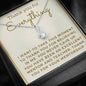 Mentor Gift Necklace - You Never Gave Up On Me.