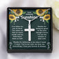 Relationship Gifts for Him - Boyfriend, Husband, Partner - Artisan Cross Necklace