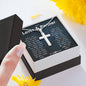 My Lover & Partner in Crime Cross Necklace - I Love You More