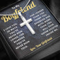 Romantic Gift for Boyfriend - Cross Necklace