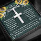 Relationship Gifts for Him - Boyfriend, Husband, Partner - Artisan Cross Necklace