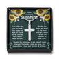 Relationship Gifts for Him - Boyfriend, Husband, Partner - Artisan Cross Necklace